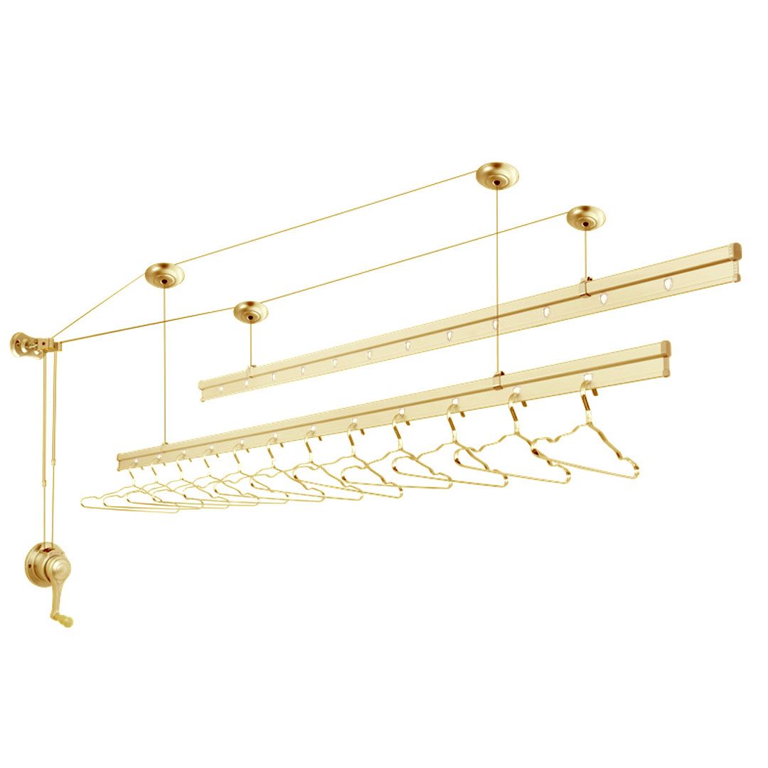 Hand-Cranked Ceiling Mounted Rack 1.5 m product thumbnail 8
