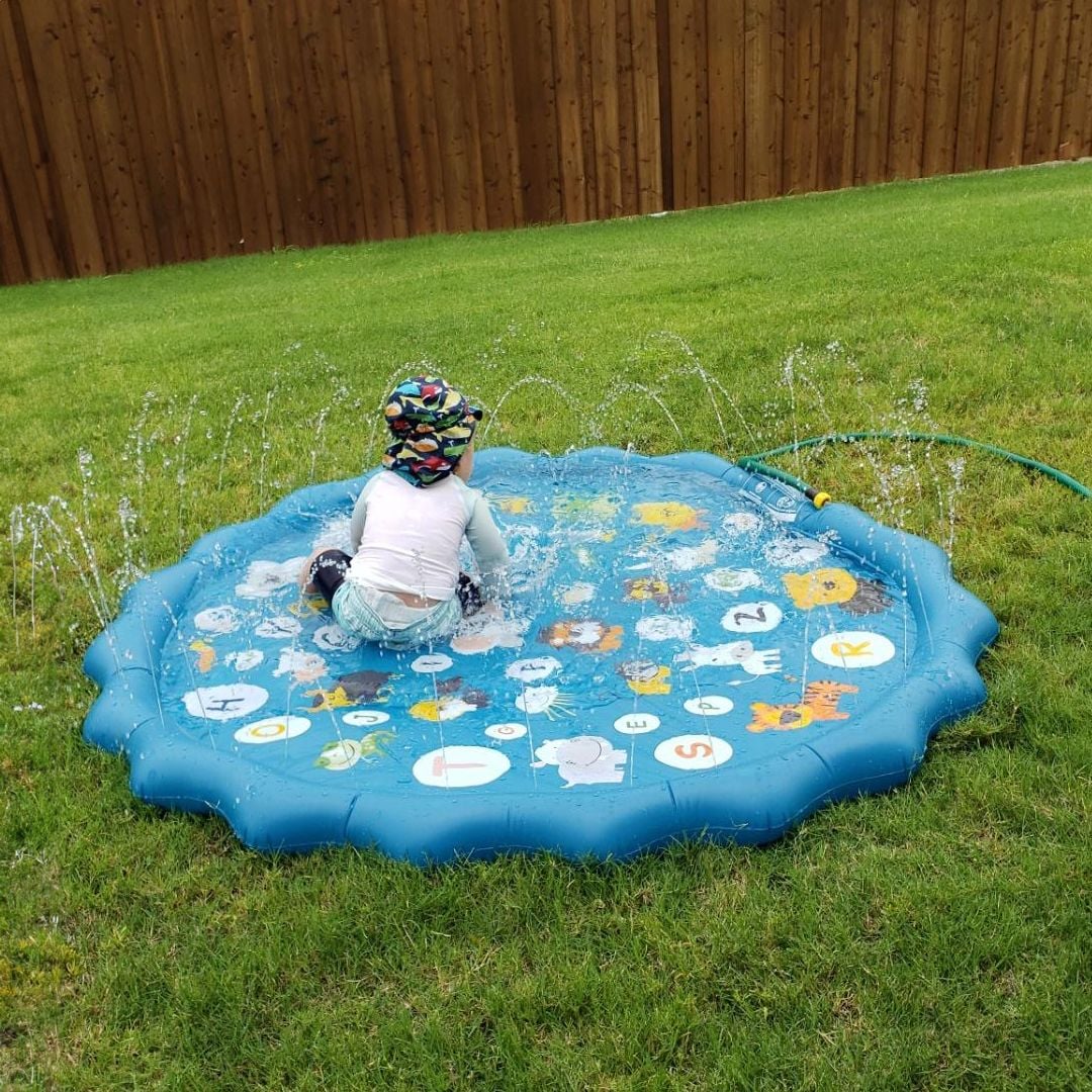 بركة سبلاش مع مرشات للأطفال - 5