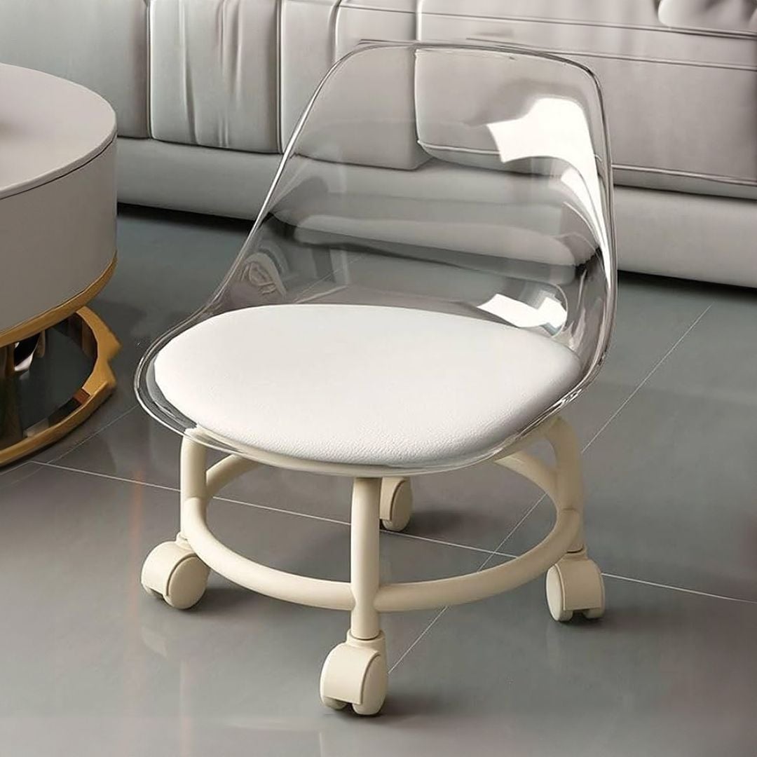 كرسي آكريليك شفاف قابل للدوران - 1