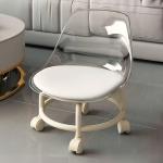 كرسي آكريليك شفاف قابل للدوران - 1