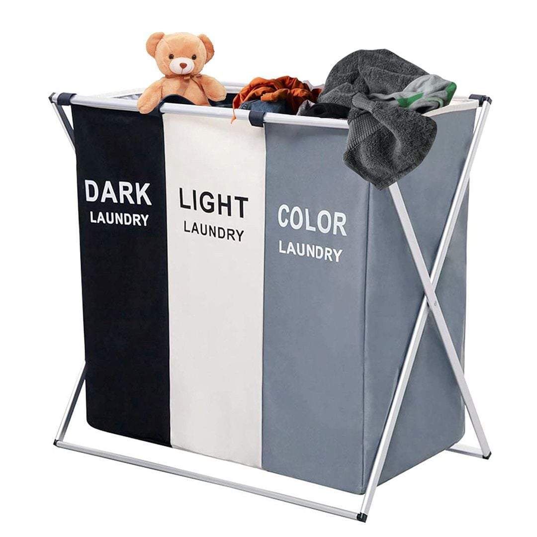 Three Section Laundry Basket product thumbnail 5
