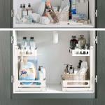 رفوف سحب لتنظيم الخزائن - 9