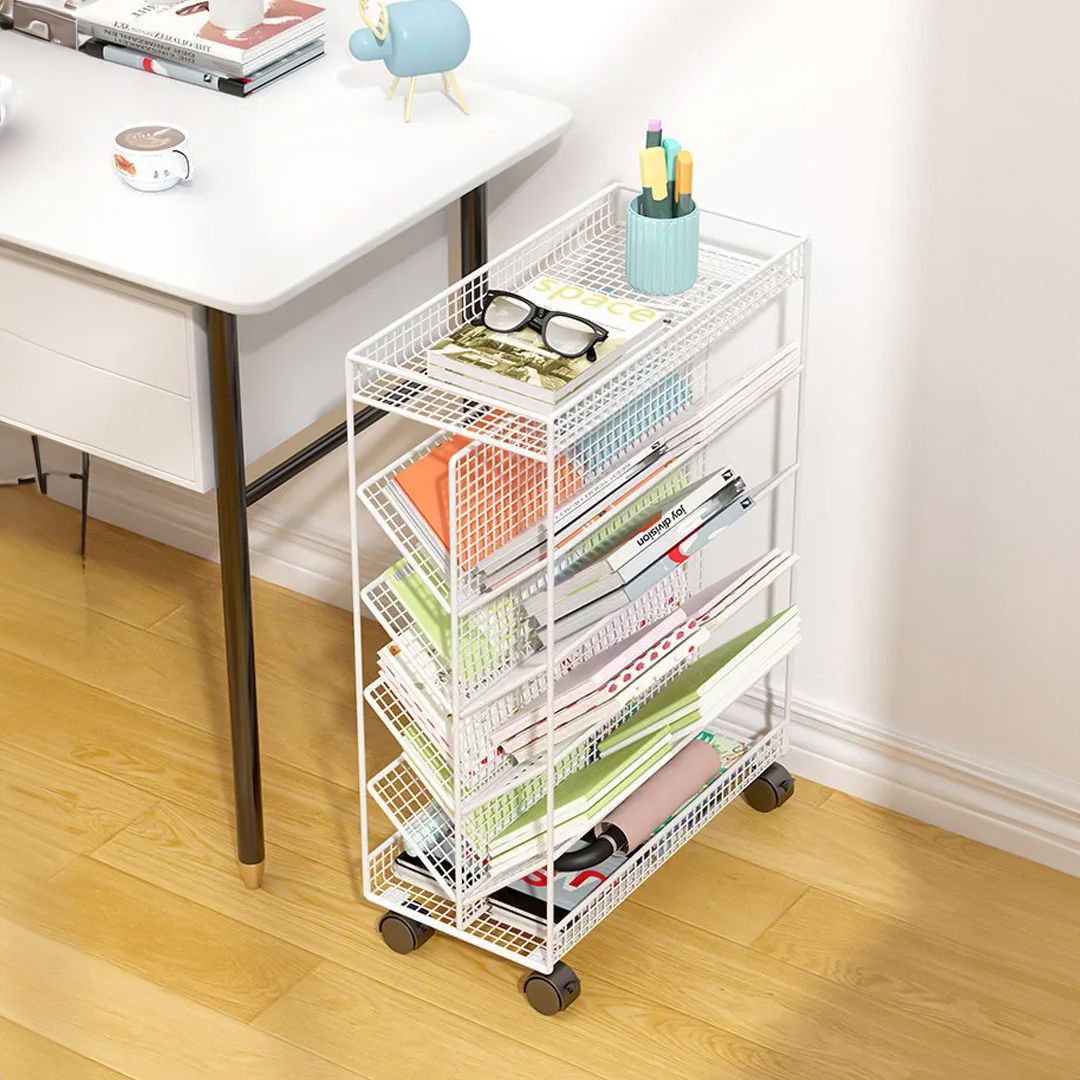 Metal Book Storage Cart product thumbnail 12
