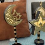 مجموعة ديكورات العيد الخشبية بإضاءة ليد - 13