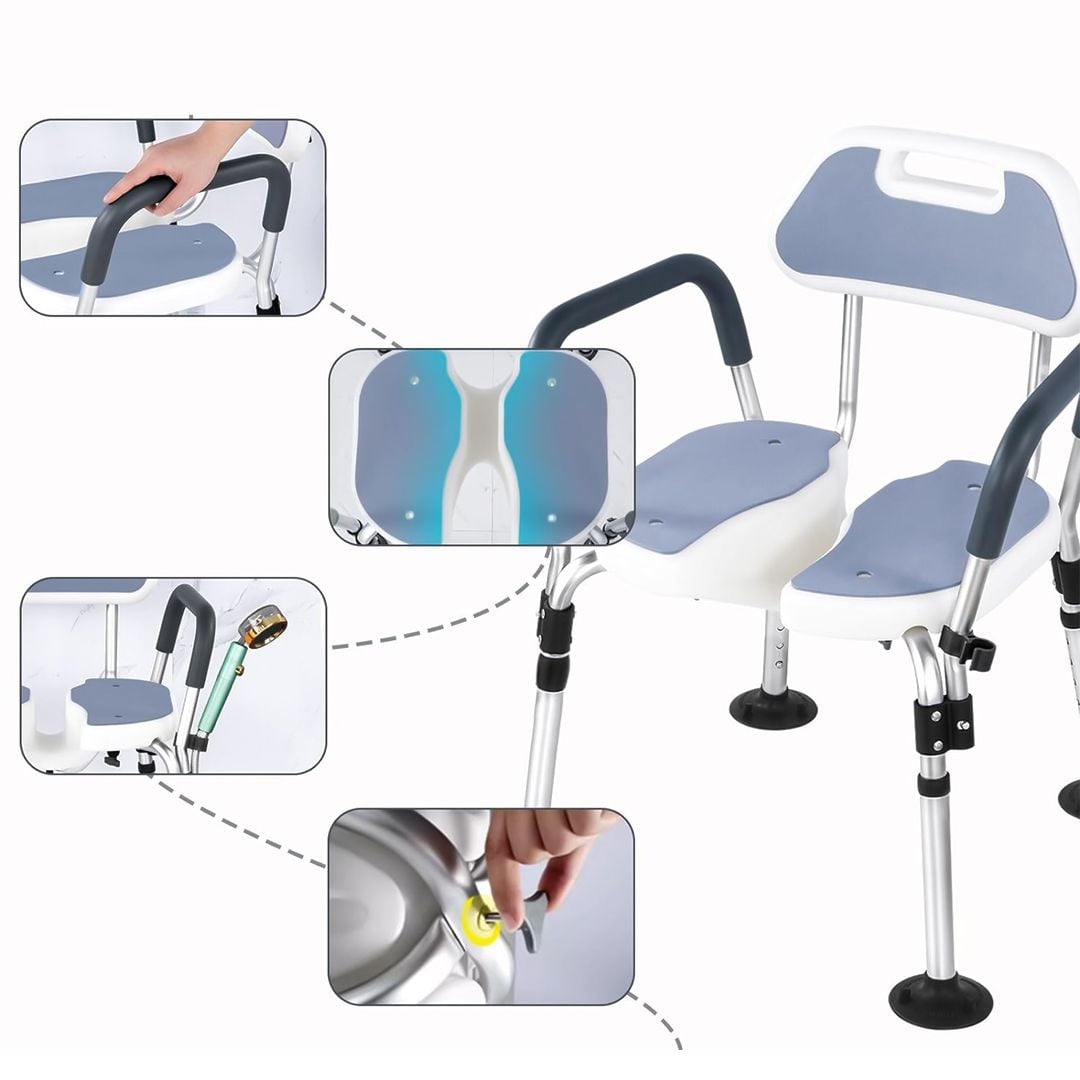 Adjustable Shower Chair For The Elderly product thumbnail 10