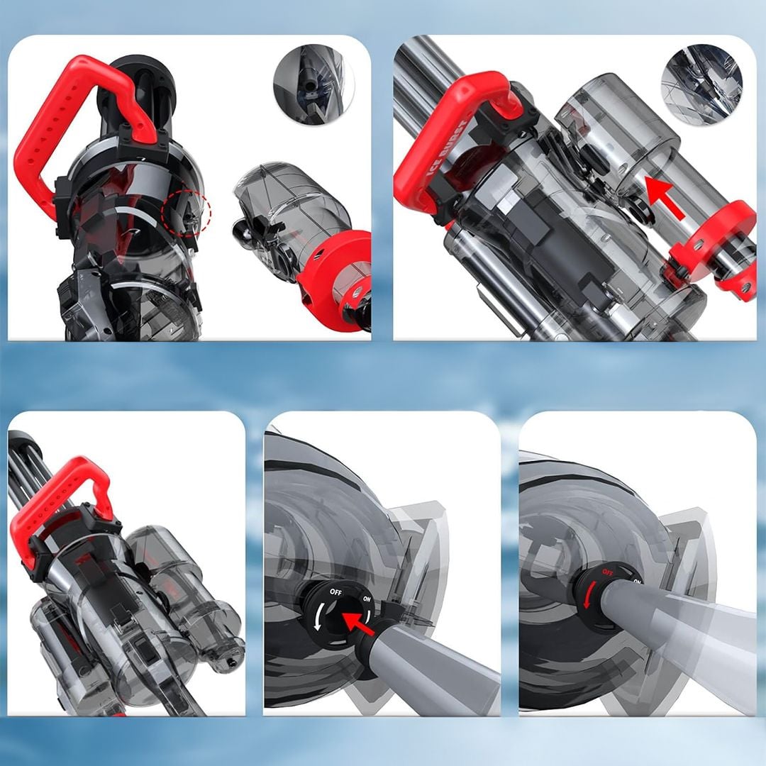 مسدس الماء الأوتوماتيكي النفاث - 7