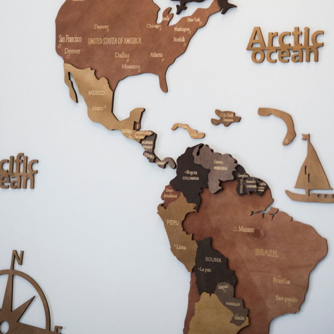 World Map Decor product thumbnail 3