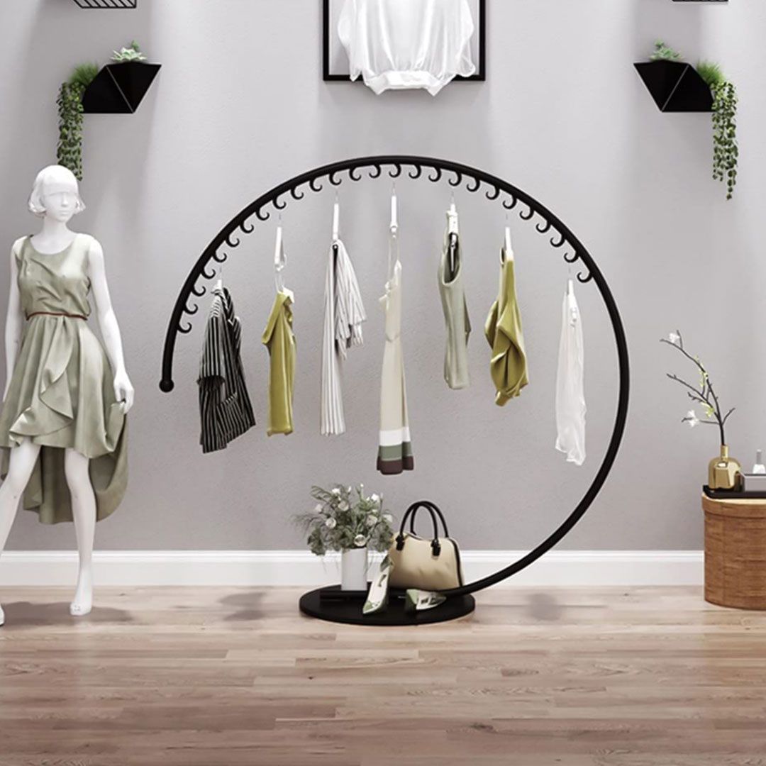 Circular Metal Clothes Rack product thumbnail 12