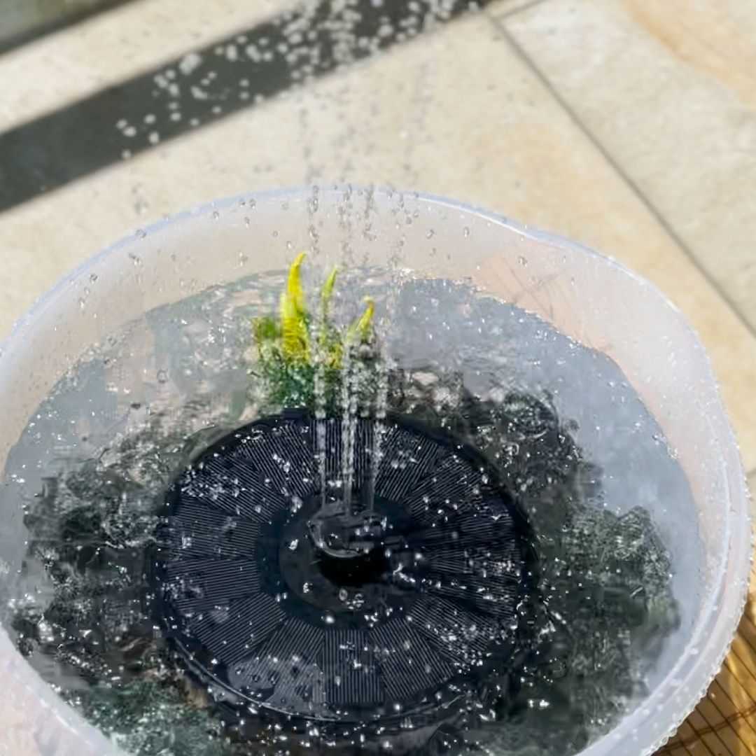 النافورة المُضيئة على الطاقة الشمسية - 28