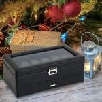 Leather Box for Accessories and Watches - 9