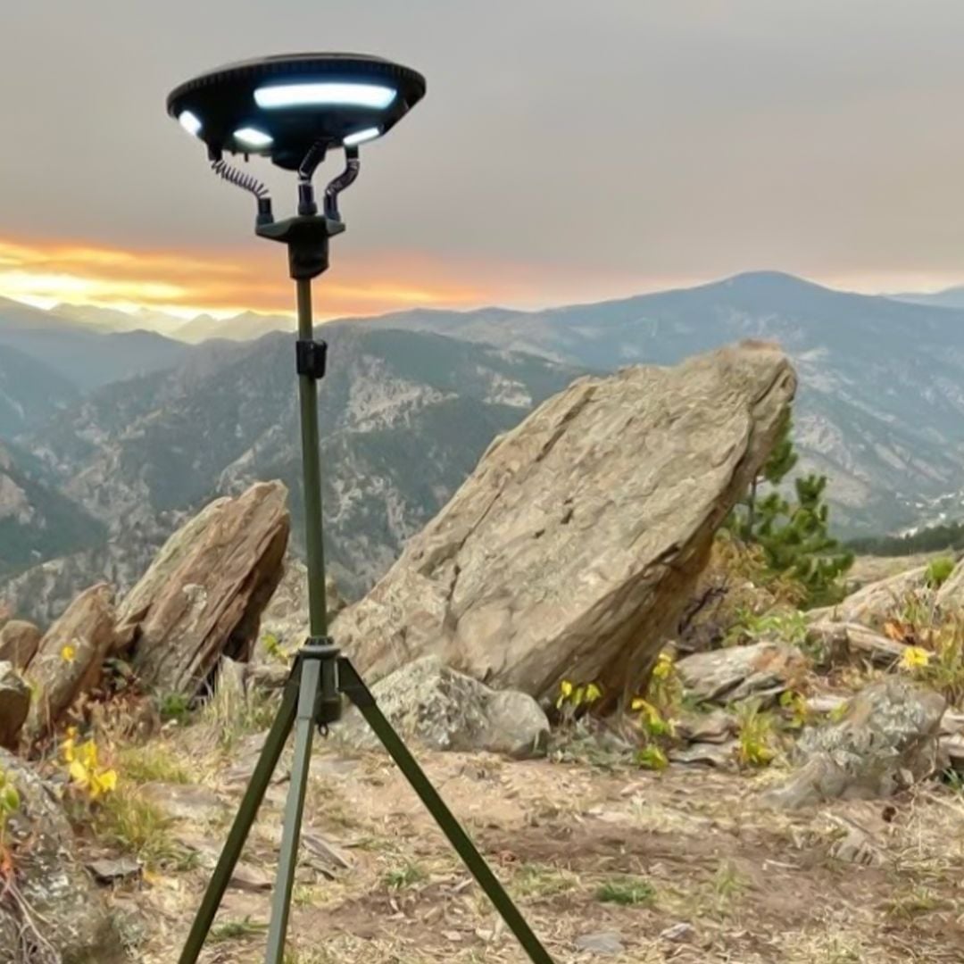 ضوء التخييم الثلاثي مع سبيكر - 5