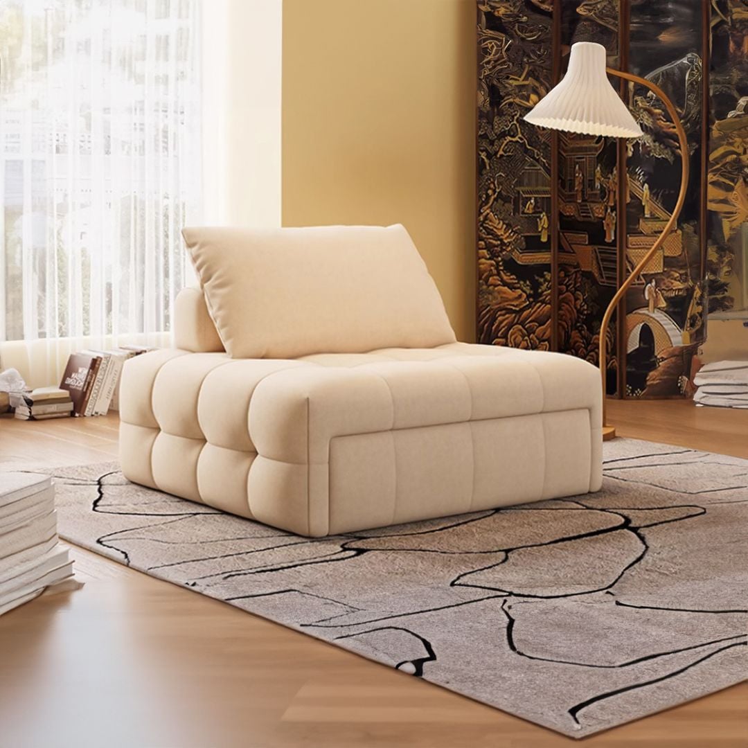 Floor Sofa With Pull-Out Footrest product thumbnail 14