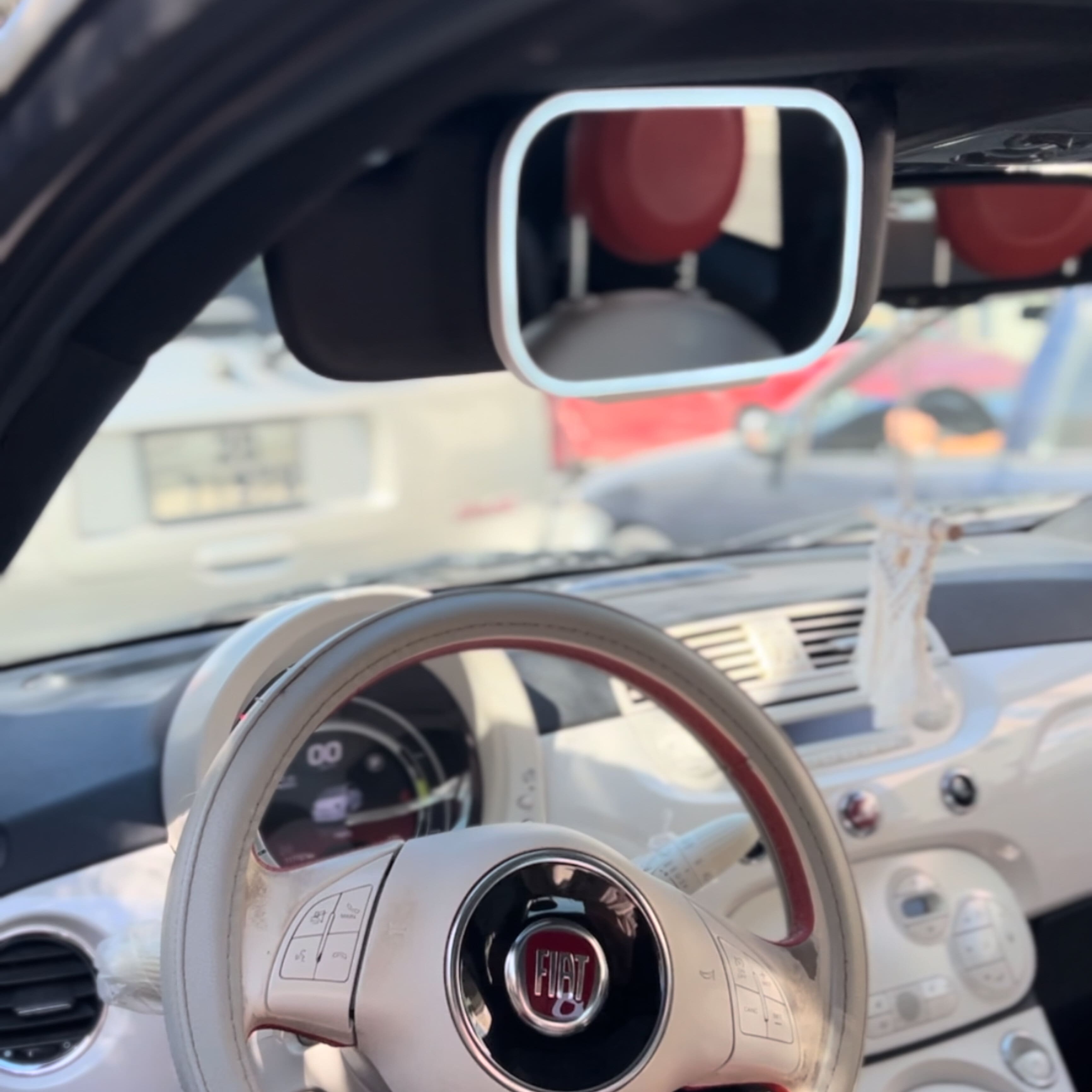 Interior Rear View Mirror With LED Light product thumbnail 2