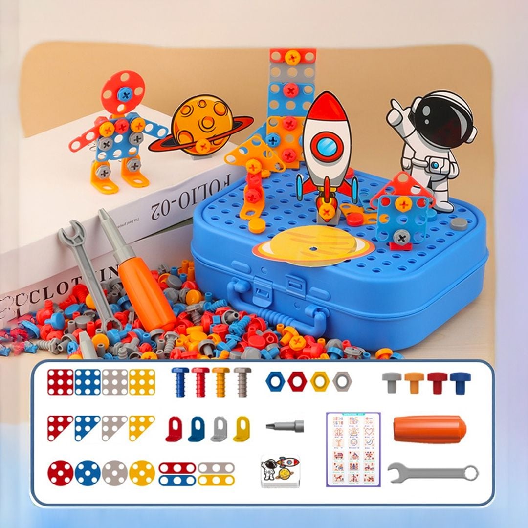 لعبة صندوق البراغي للأطفال - 11