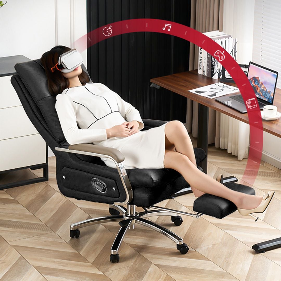 Leather Recliner Office Chair product thumbnail 14