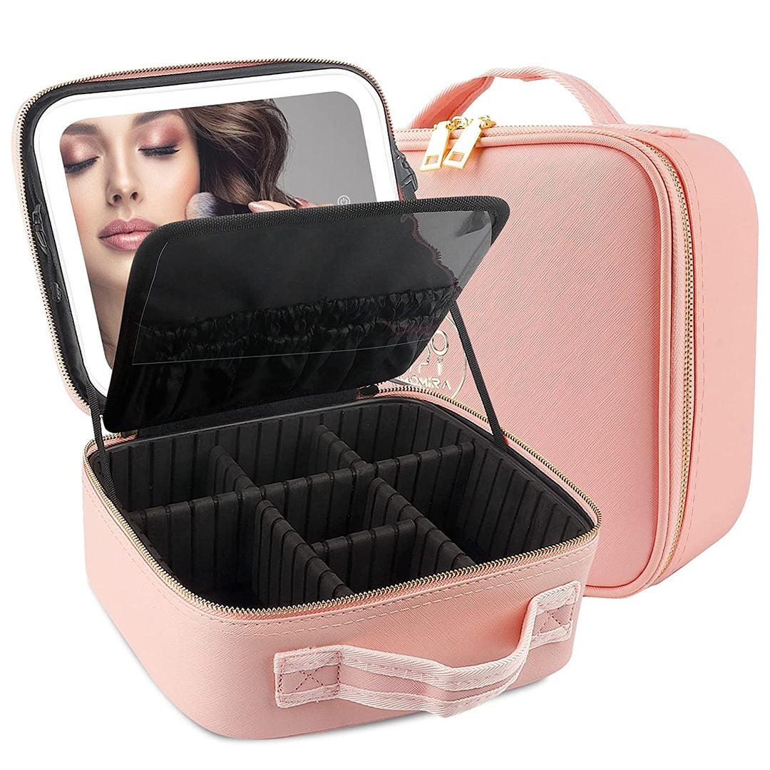 Cosmetic Storage Box With LED light Mirror product thumbnail 7