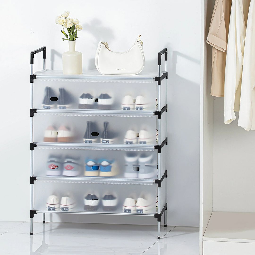 رفوف أحذية بلاستيكية - 18