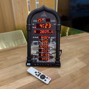 ساعة حائط رقمية للأذان