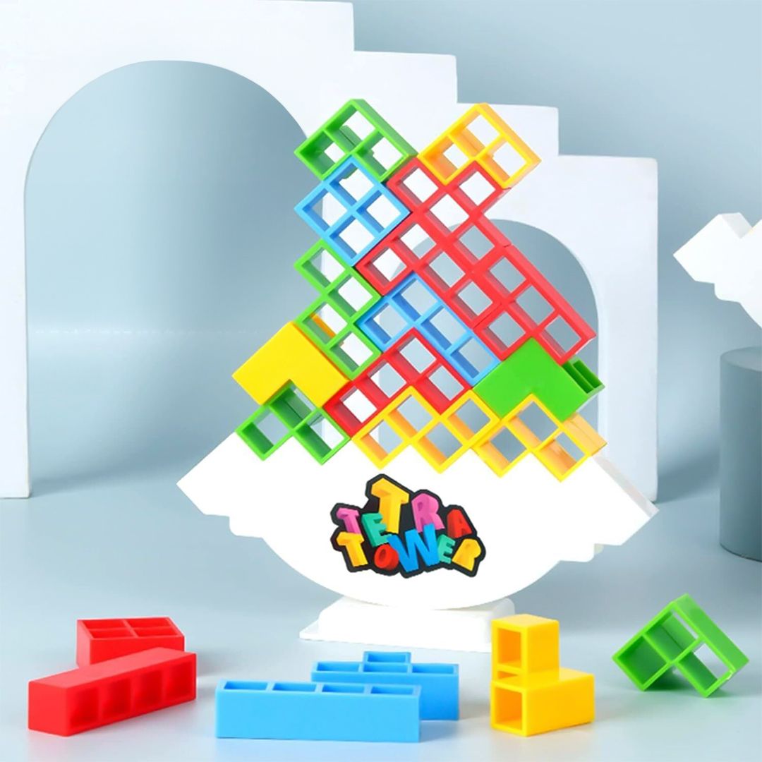 لعبة مكعبات البناء و التوازن - 6