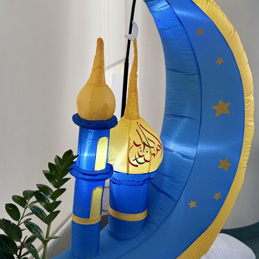 مُجسم هلال و مئذنة قابل للنفخ - 6