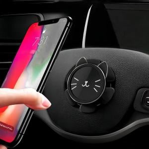 حامل هاتف مغناطيسي على شكل قطة