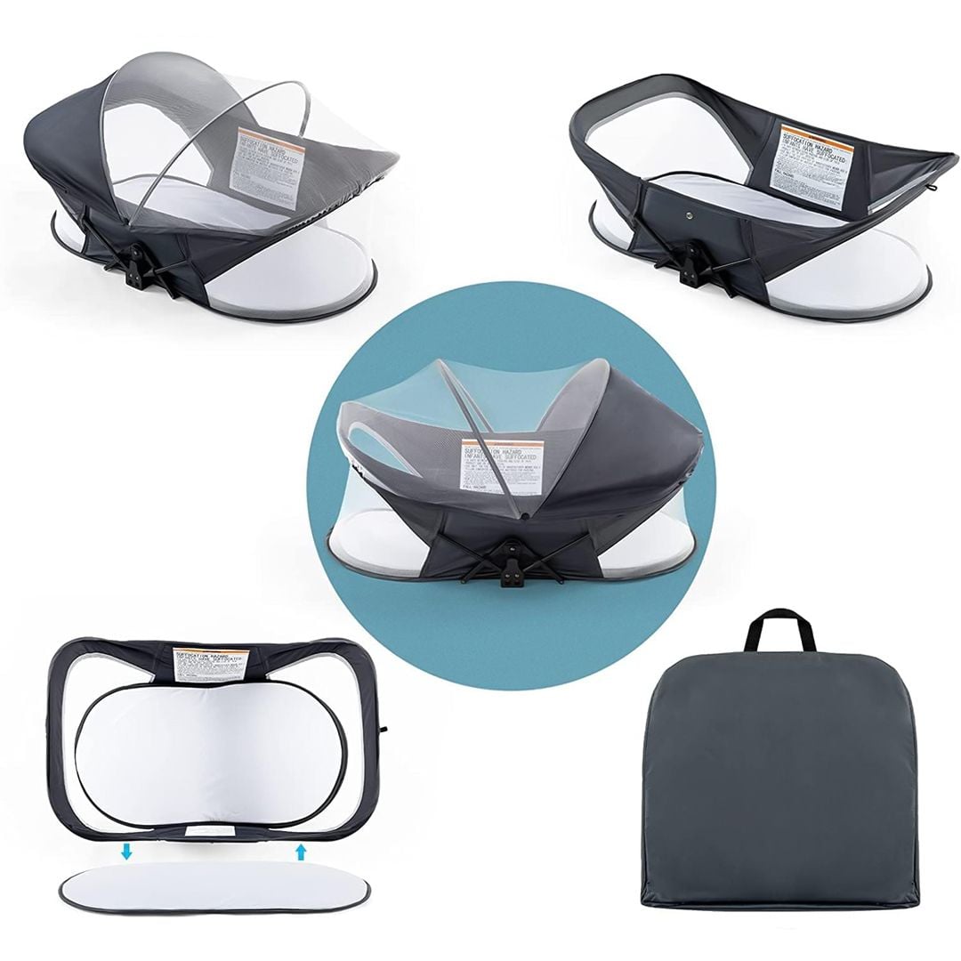 Portable Baby Bed with Mosquito Net product thumbnail 8