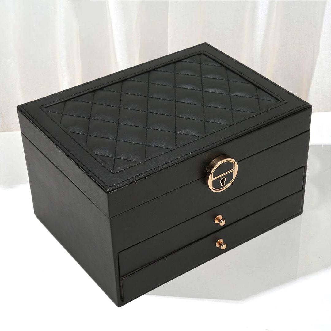 Three-Layer Retro Jewelry Box product thumbnail 15