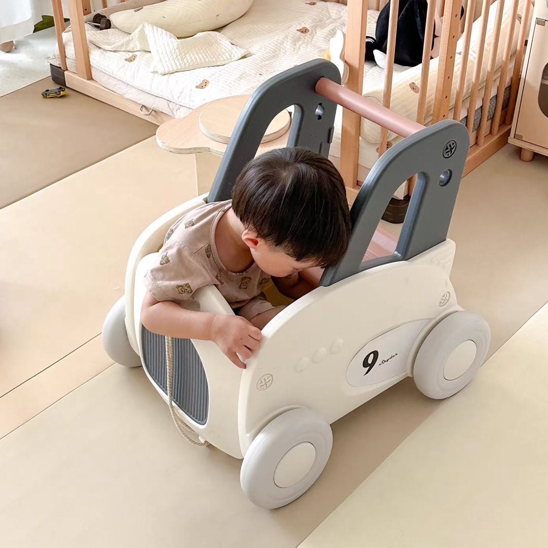Plastic Baby Stroller with Car Design product thumbnail 5