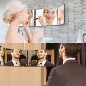 مرآة ثلاثية الجوانب قابلة للطي والتعليق - 5