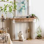 ديكور الموقد الخشبي بتصميم عصري - 9