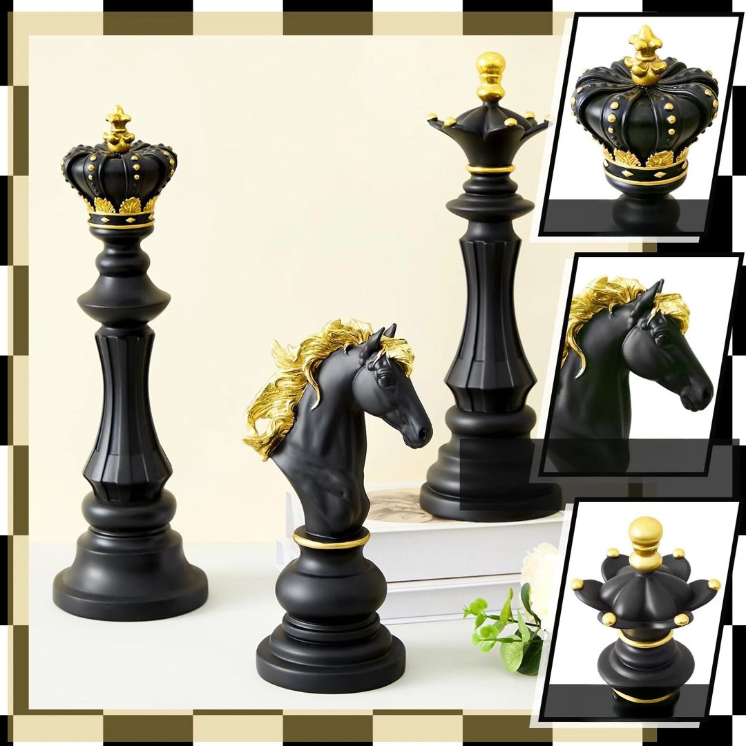 ديكور مجسمات الشطرنج الفاخرة - 15