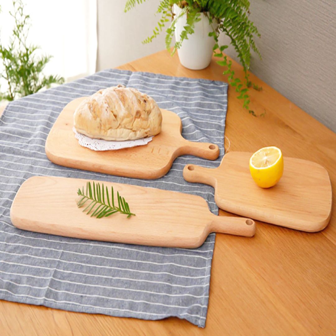 Wooden Cutting and Serving Platter Set product thumbnail 4