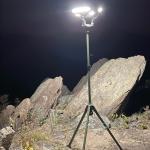 ضوء التخييم الثلاثي مع سبيكر - 2