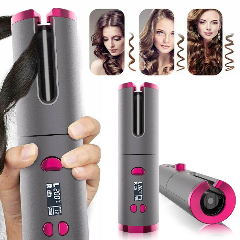 wireless auto hair curler product thumbnail 4