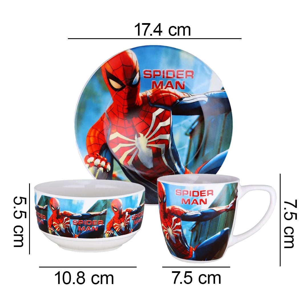 Kids Tableware Set with Spider-Man Design product thumbnail 7