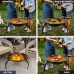 باربكيو ثلاثي الأرجل قابل للطي - 10