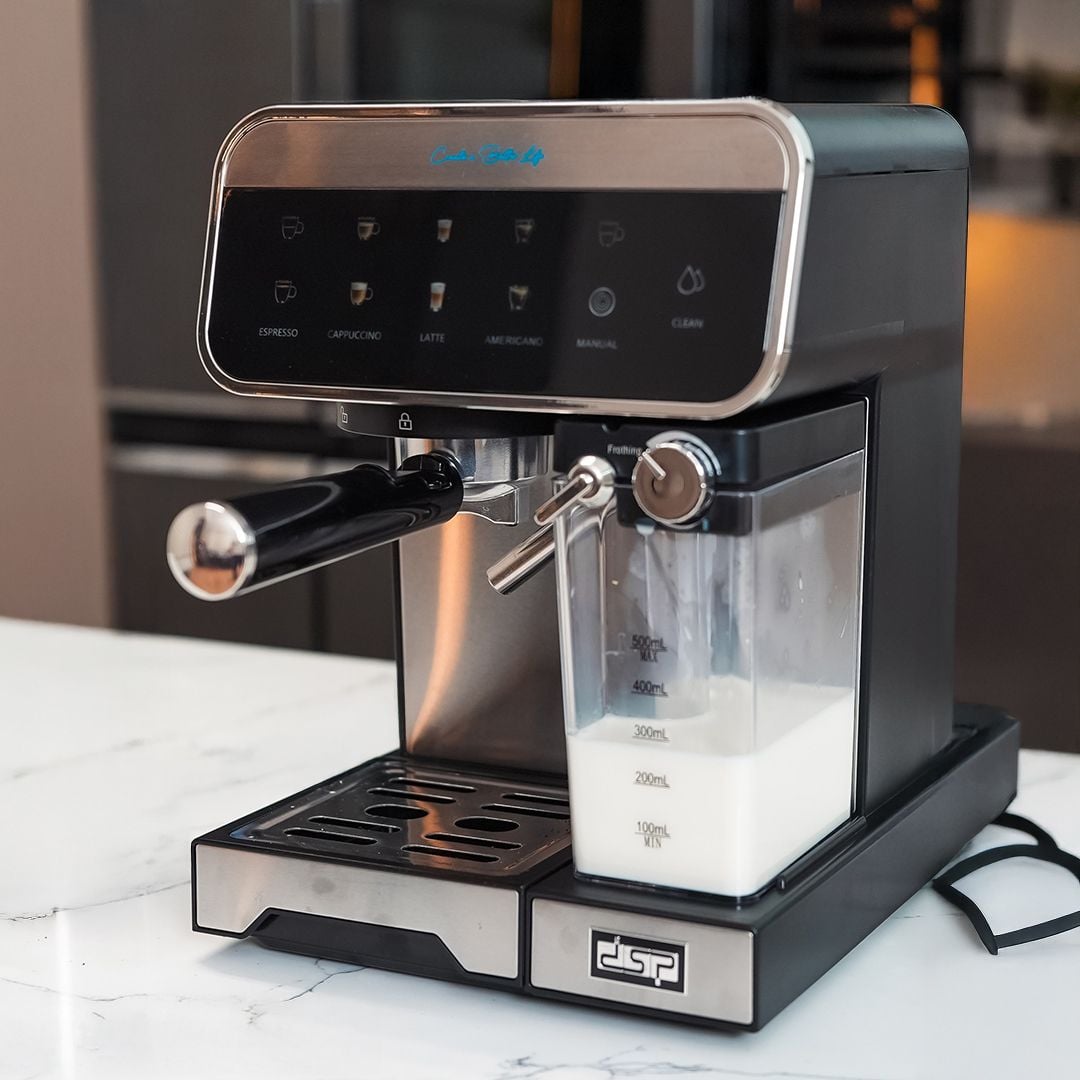 ماكينة إسبريسو DSP الاحترافية بضغط 20 بار - 6
