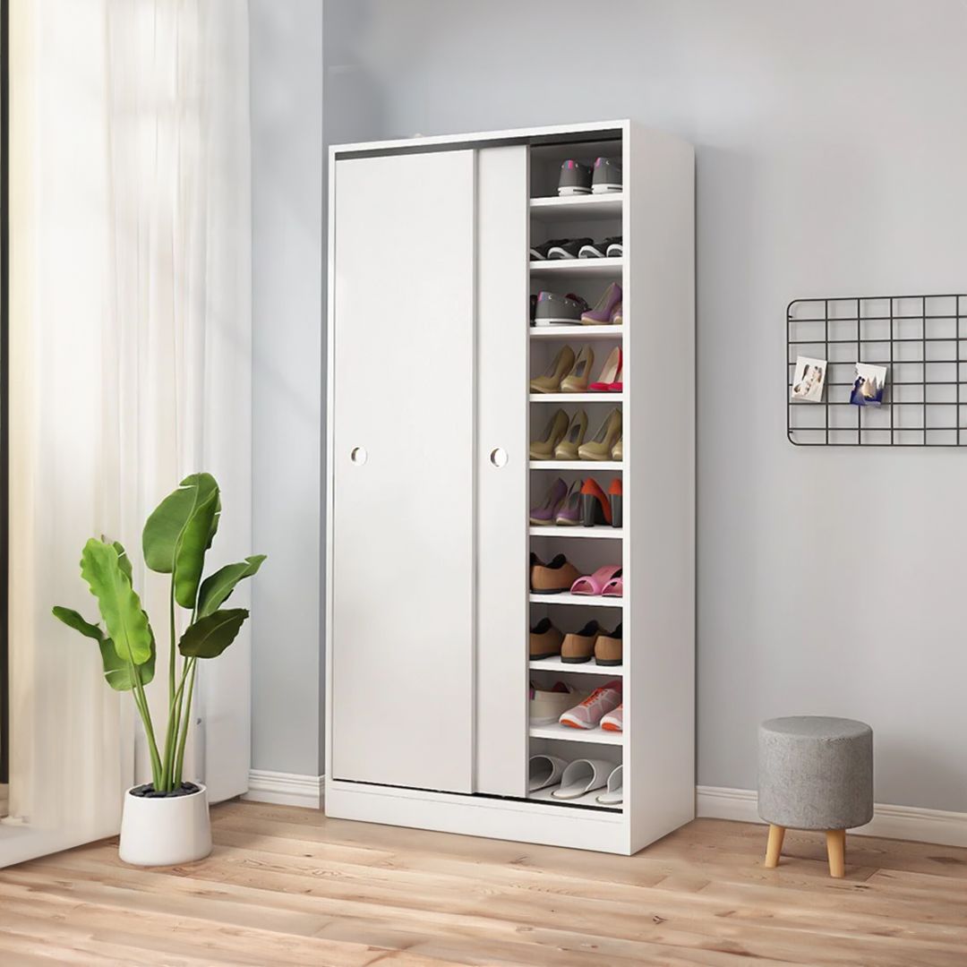 Wooden Cabinet With Shoe Shelves product thumbnail 4