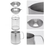 مقلاة زيت عميقة مع مصفاة - 9