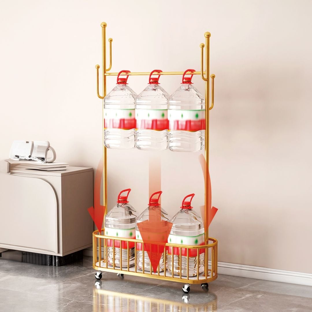 Clothes Stand with Wheels and Basket product thumbnail 13