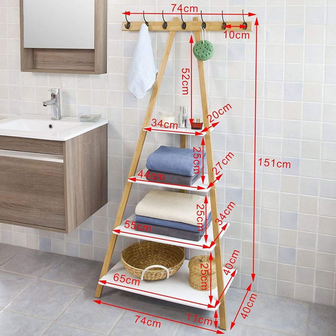 Wooden Clothes Stand and Shelves product thumbnail 10