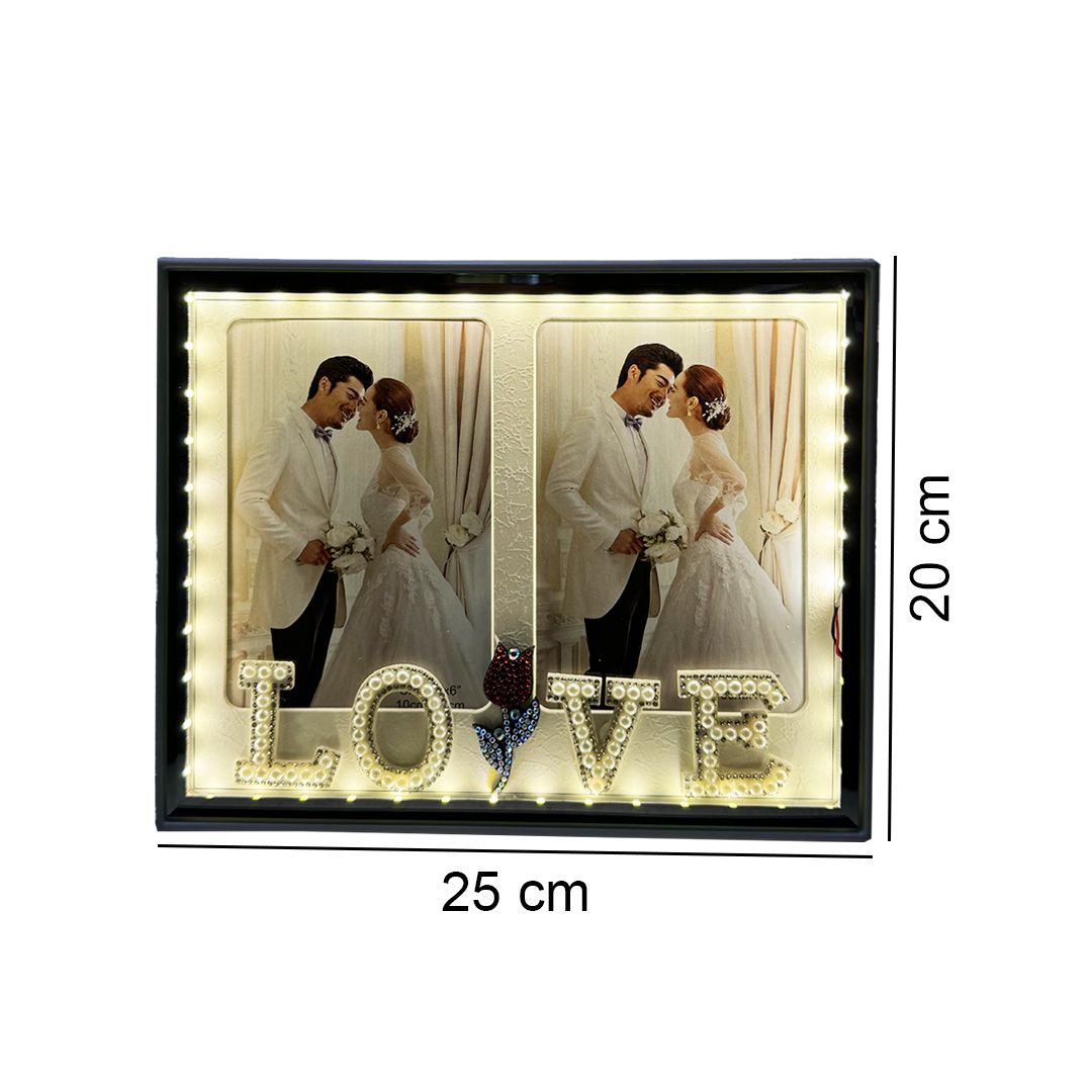 Double Illuminated Photo Frame - 25 cm product thumbnail 10