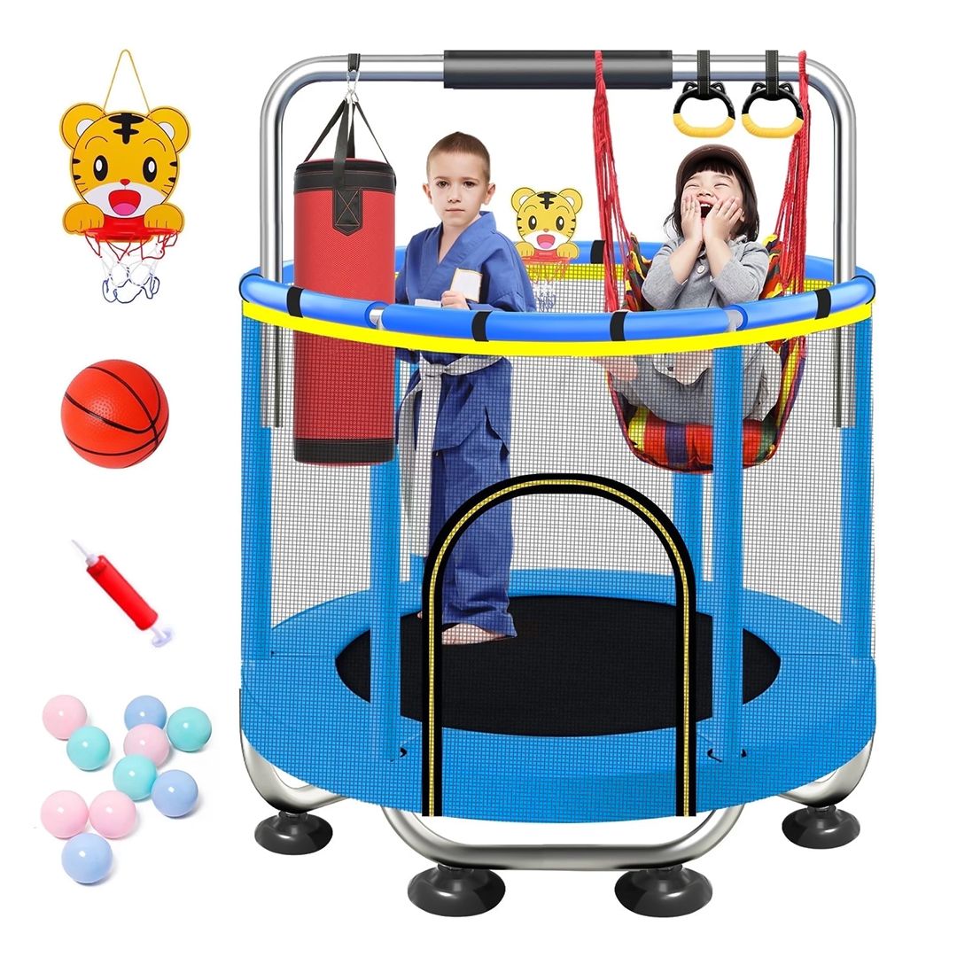 ترامبولين للأطفال مع ألعاب متعددة - 11