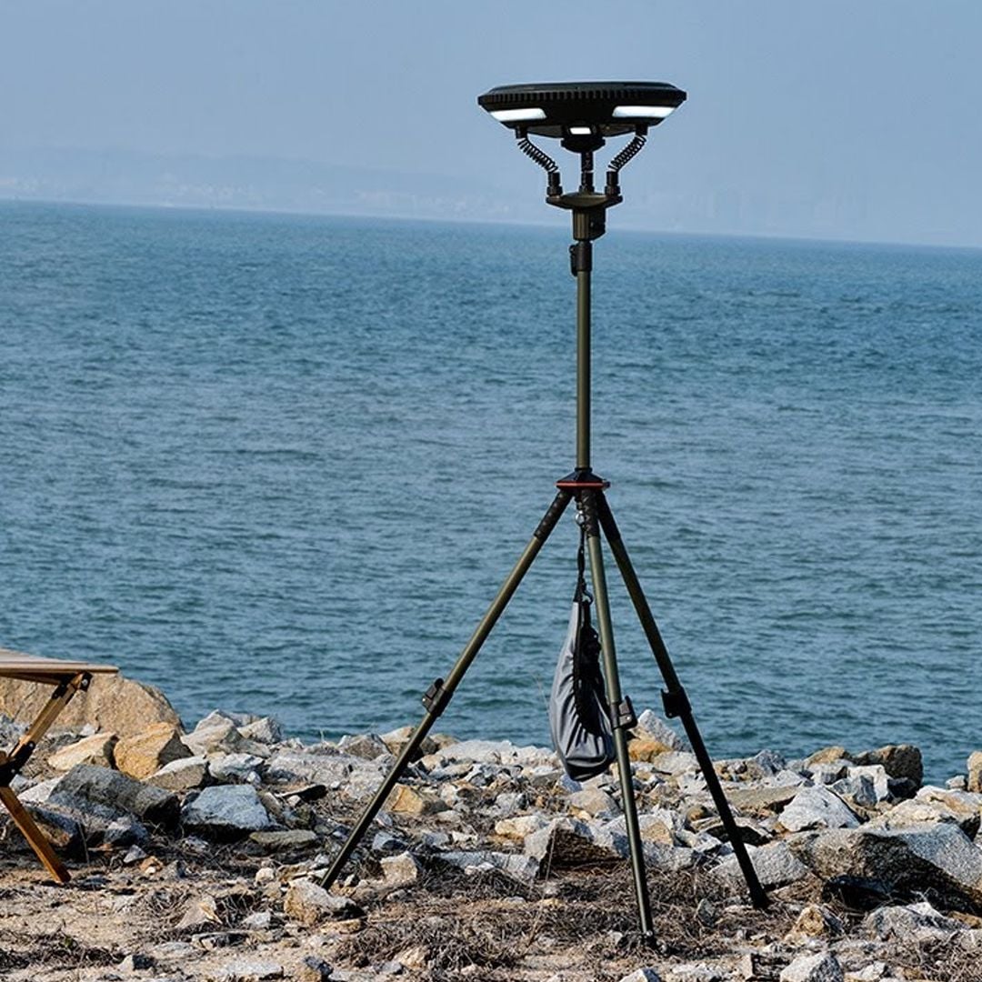 ضوء التخييم الثلاثي مع سبيكر - 9