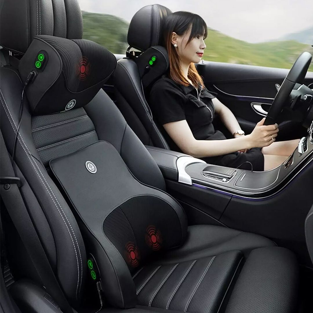 Car Massage Headrest & Back Pillow product thumbnail 11