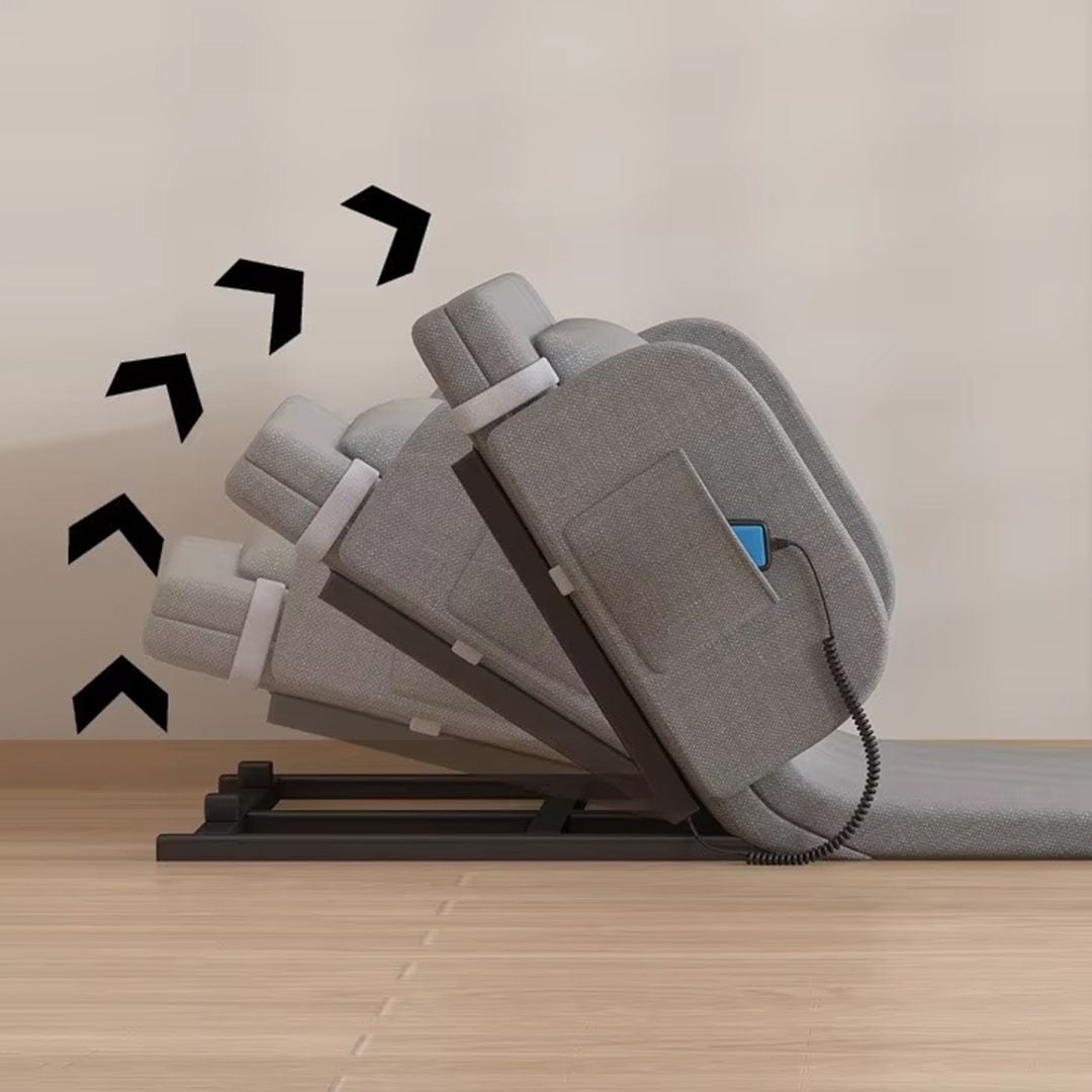 سرير دعم كهربائي قابل للتعديل مع ريموت كونترول - 10