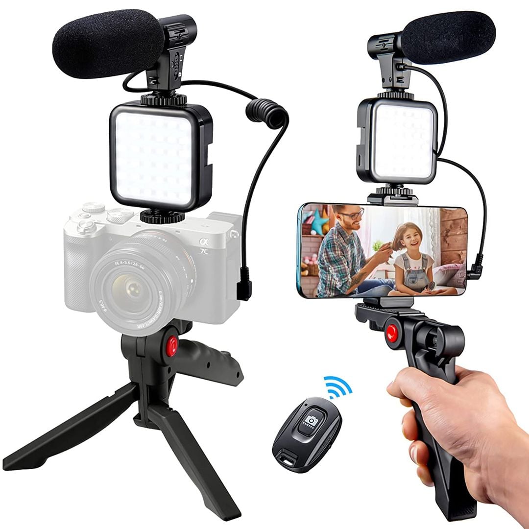 Vlogging Tripod Kit with Microphone product thumbnail 5