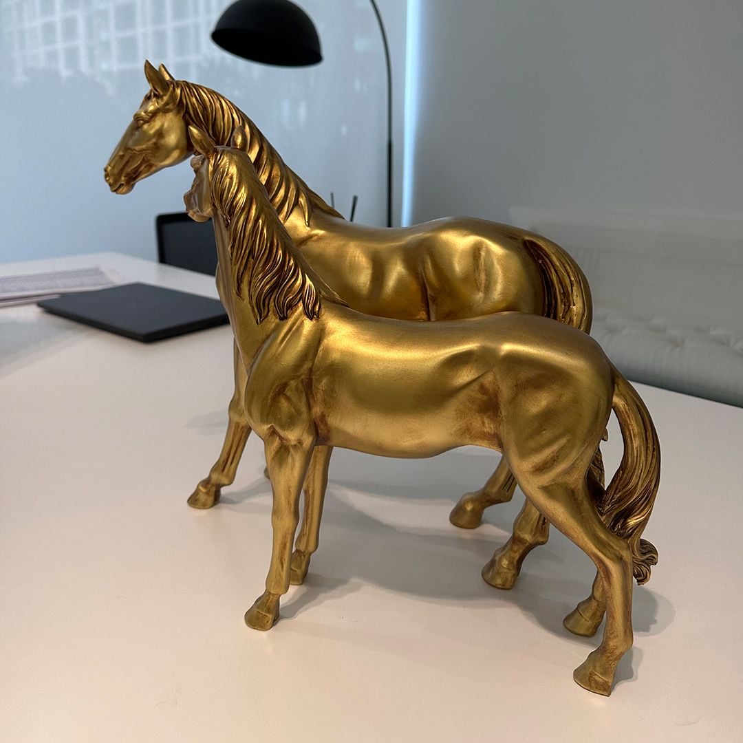 Golden Horse Statue product thumbnail 2