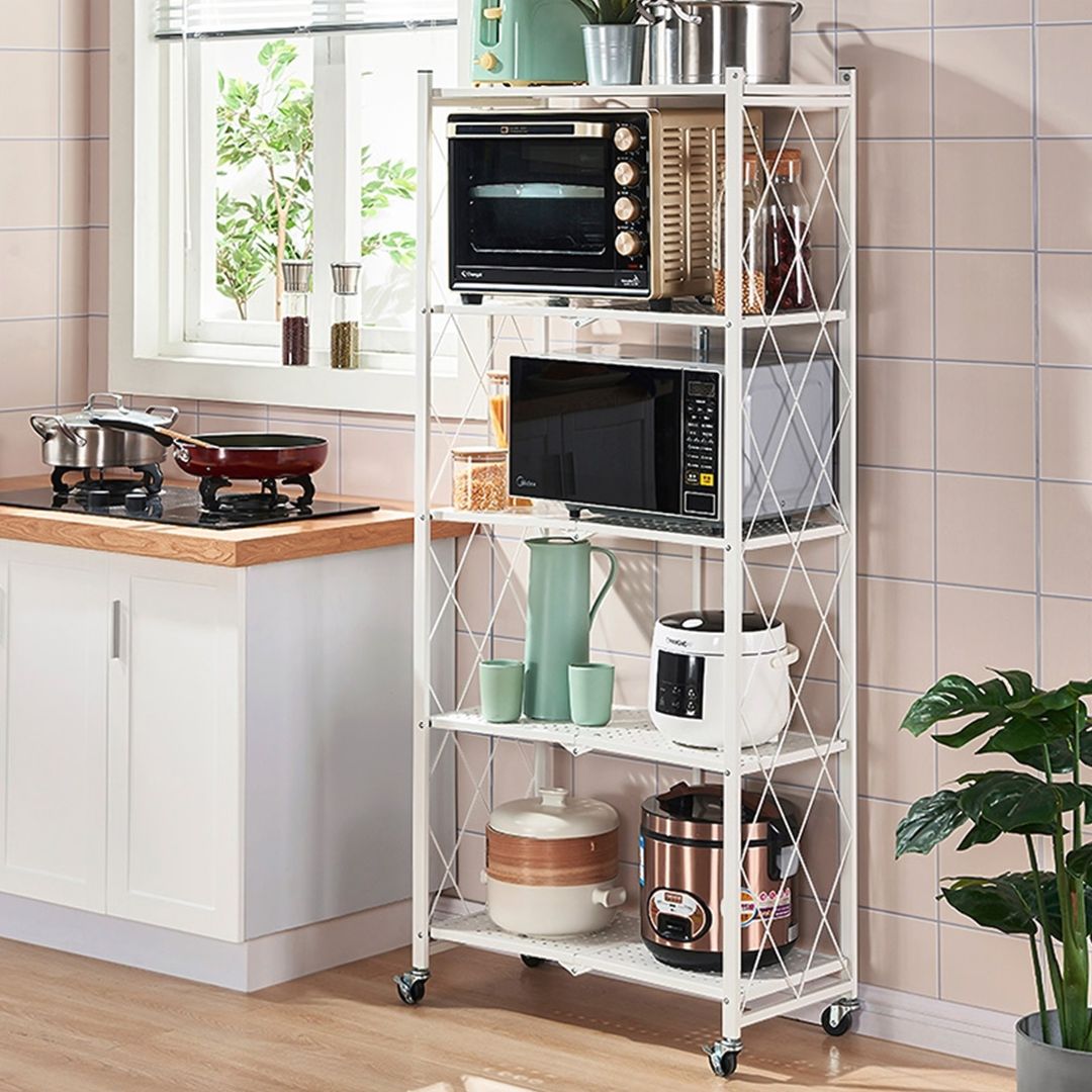 وحدة أرفف التخزين المعدنية للمنزل - 5