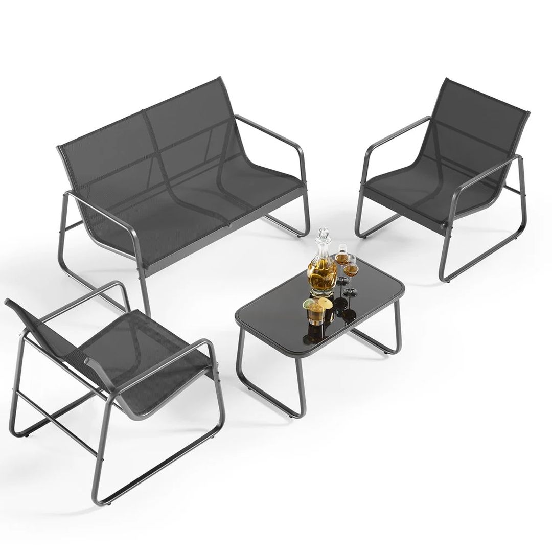 طقم كراسي مع طاولة للحدائق - 8